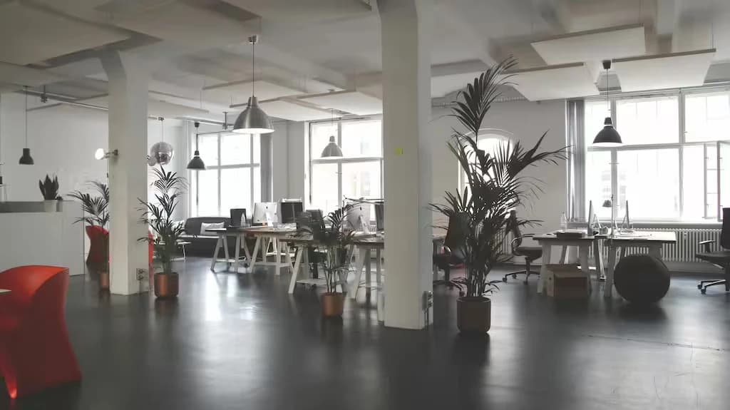 Warehouse Moving Background